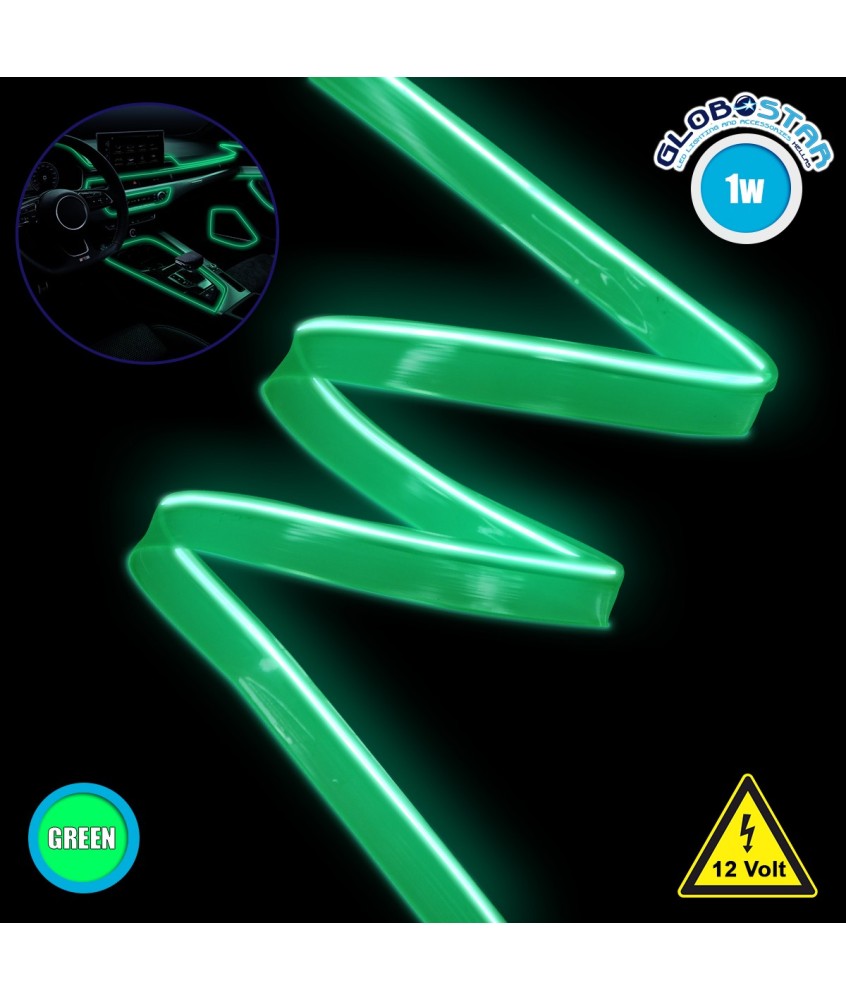 Εύκαμπτο φωτιζόμενο καλώδιο Neon Πράσινο GloboStar 08009